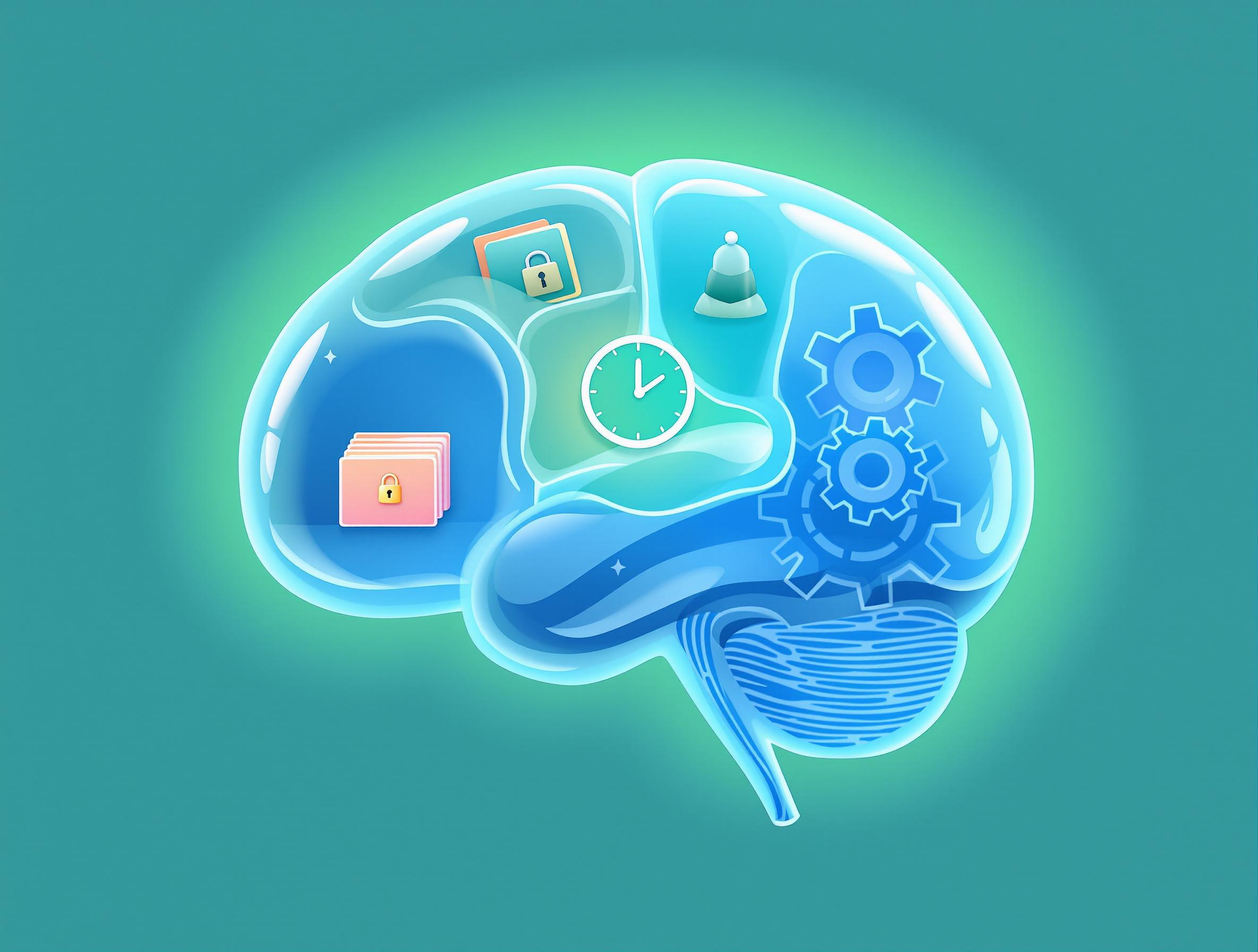Illustration des capacités de la mémoire par Zoepsy